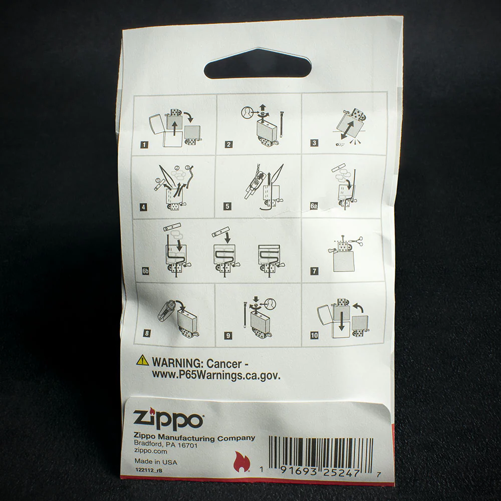Zippo Lighter Maintenance - Cotton & Felt Replacement Wadding - Image 3