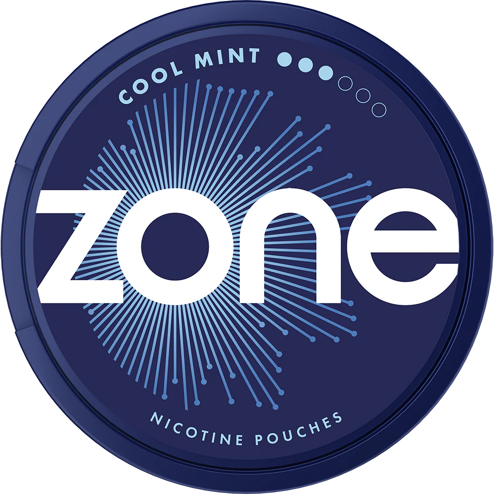 Zone Cool Mint Nicotine Pouches 10mg - Pack of 20